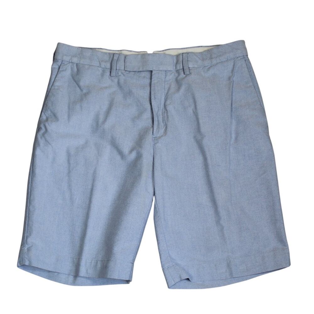 Polo Ralph Lauren Chino Shorts Mens 34 Blue Golf Classic Preppy Casual Vacation